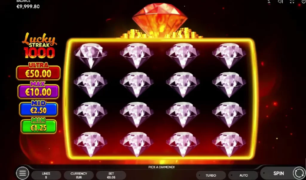 Lucky Streak 1000 Special Mode