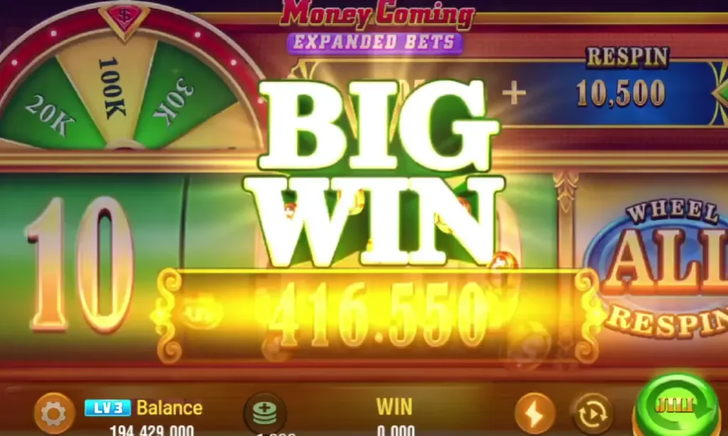 Money Coming Big Win Money Coming Big Win