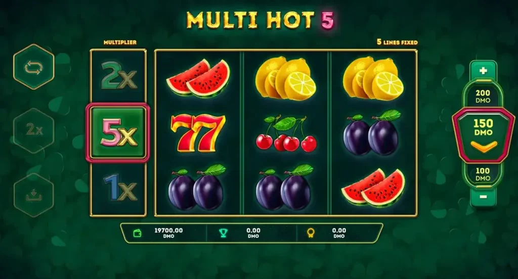 Multi Hot 5 Gameplay