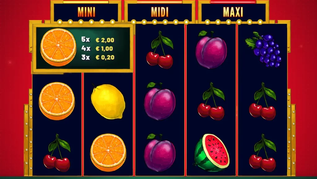 Sizzling Blaze Jackpot Orange Symbol