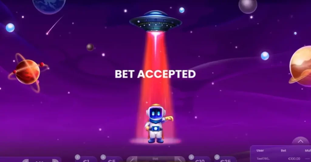 Spaceman Bet Accepted