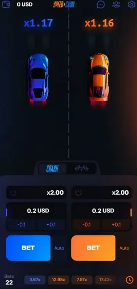 Speed n Cash Mobile Version