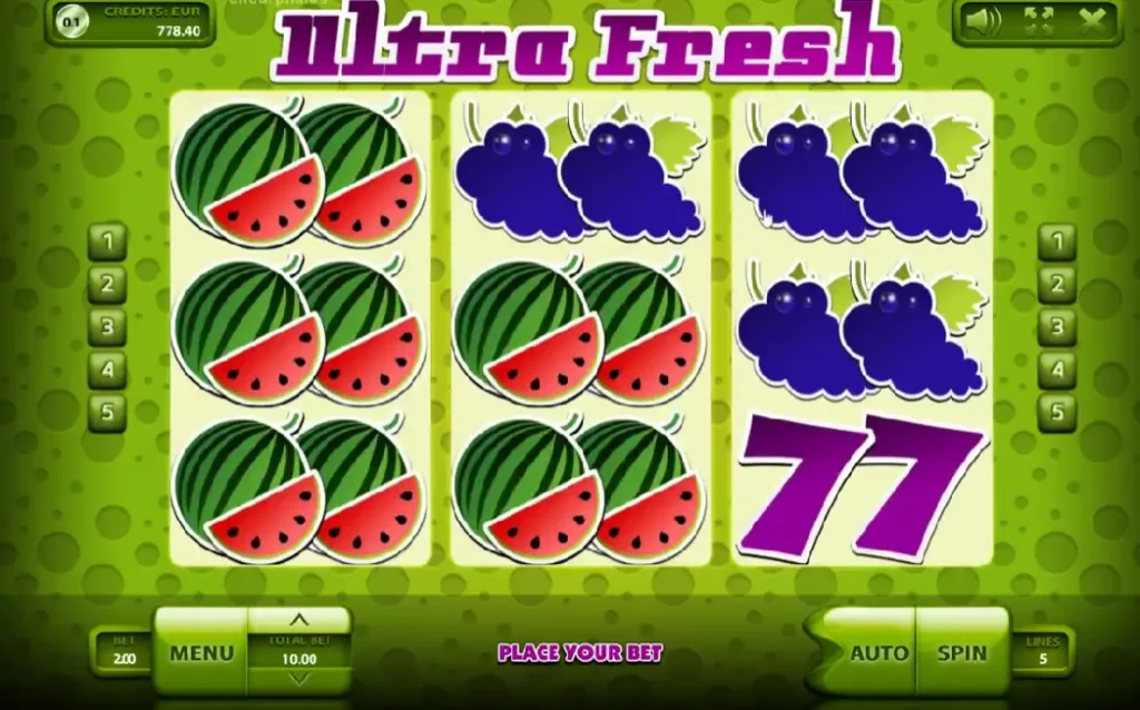Ultra Fresh Interface