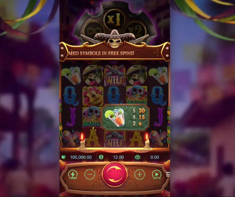 Wild Bandito Symbols