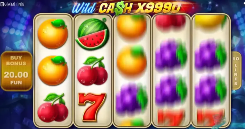 Wild Cash X9990 Spin