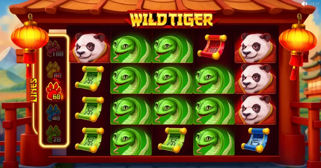 Wild Tiger Game Field Wild Tiger Game Field