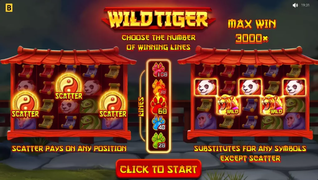 Wild Tiger Main Page Wild Tiger Main Page