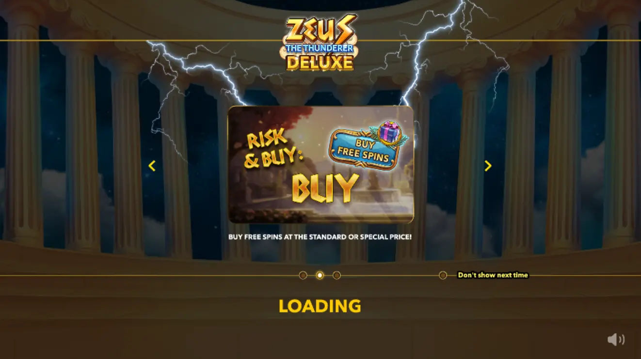 Zeus The Thunderer Deluxe Loading