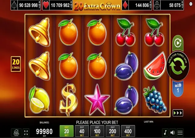 1x 20 Extra Crown Gameplay