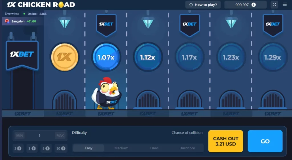 1x Chicken Road Gameplay