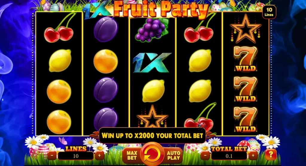 1x100 Lucky Fruits Easter Gameplay