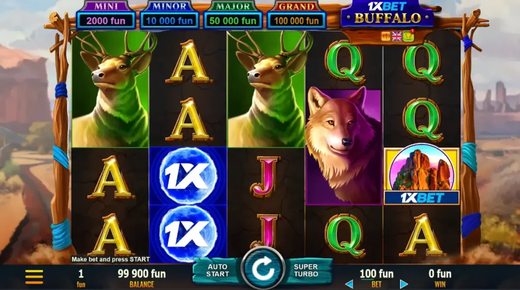 1xBuffalo 1x Symbols