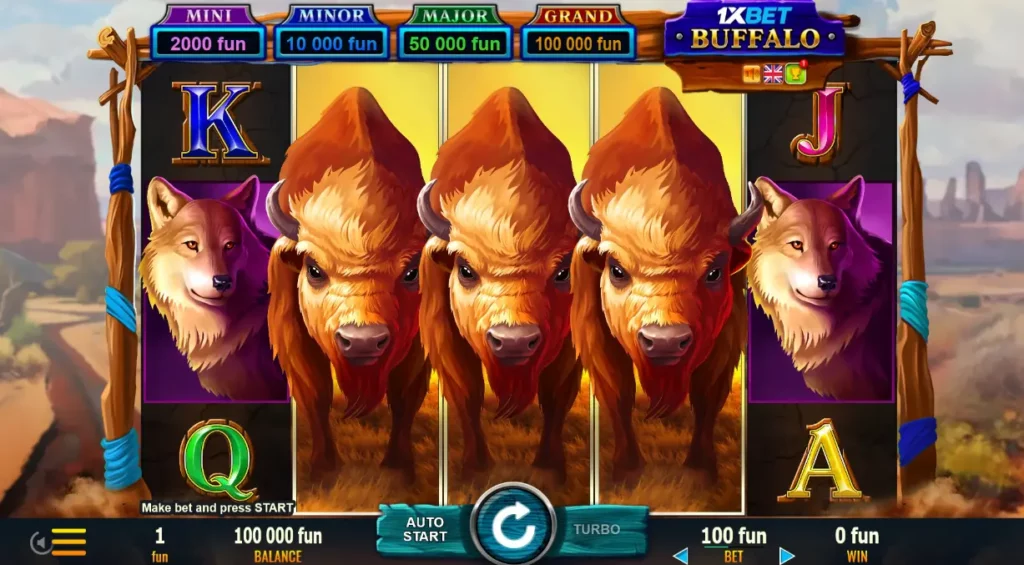 1xBuffalo Gameplay