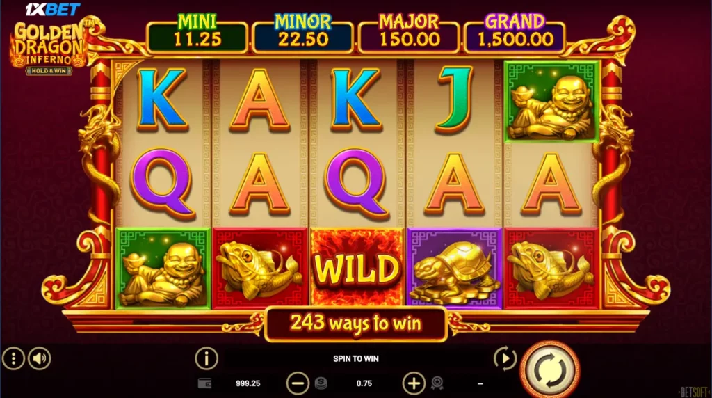 1xGolden Dragon Inferno Gaming