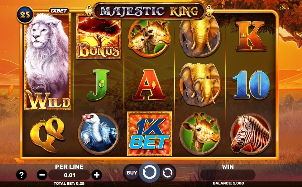 1xMajestic King Interface