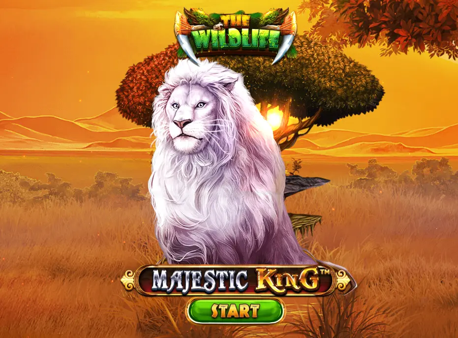 1xMajestic King Start Screen