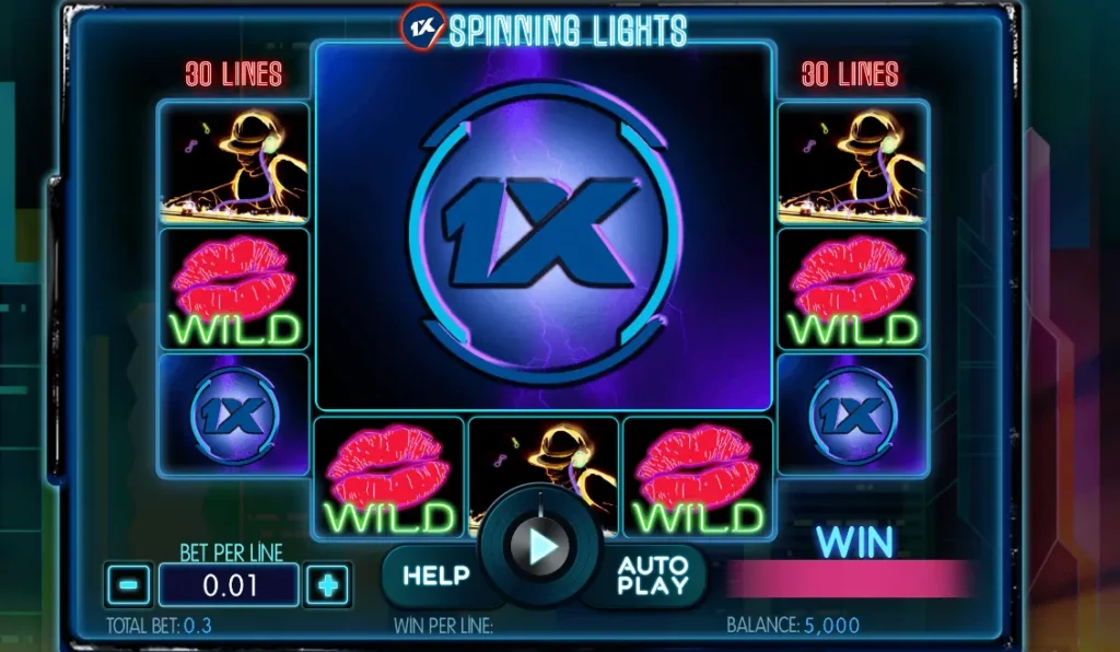 1xSpinning Lights Interface