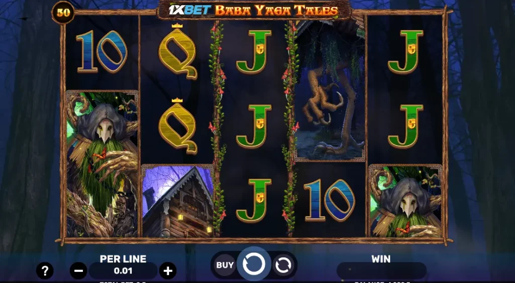 1xbet Baba Yaga Tales Gameplay