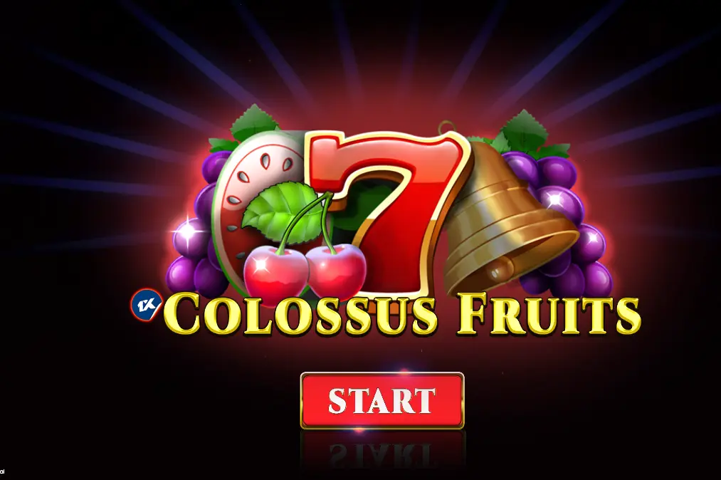 Colossus Fruits 1xbet Start Screen