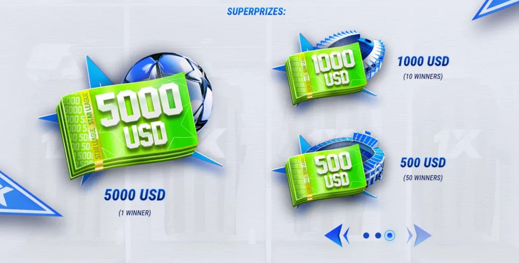 Superprizes at Star League