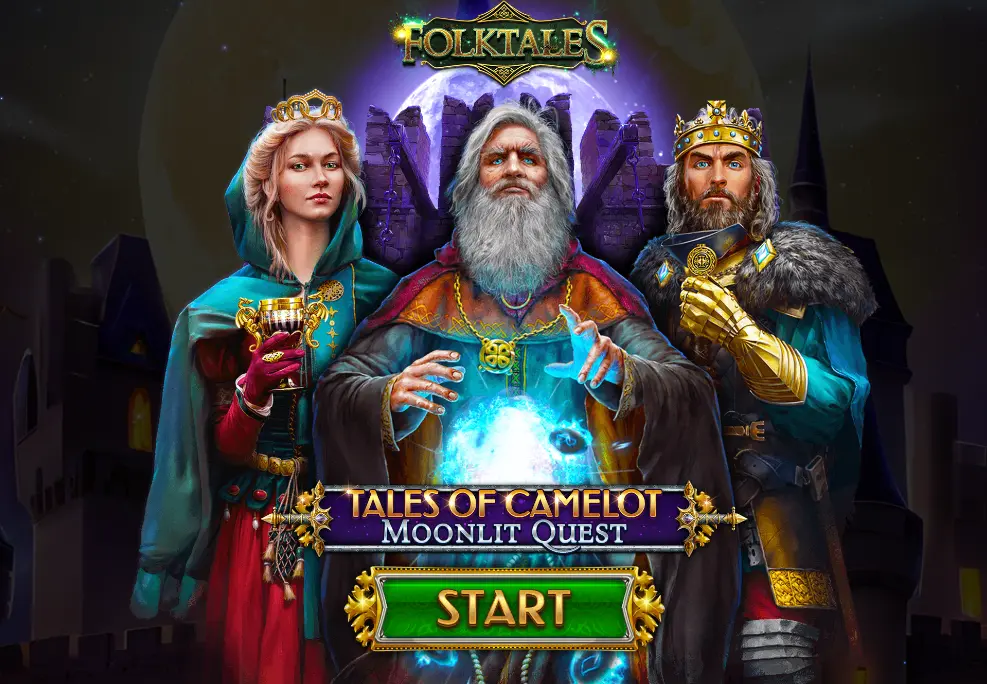 Tales Of Camelot - Moonlit Quest Start Screen