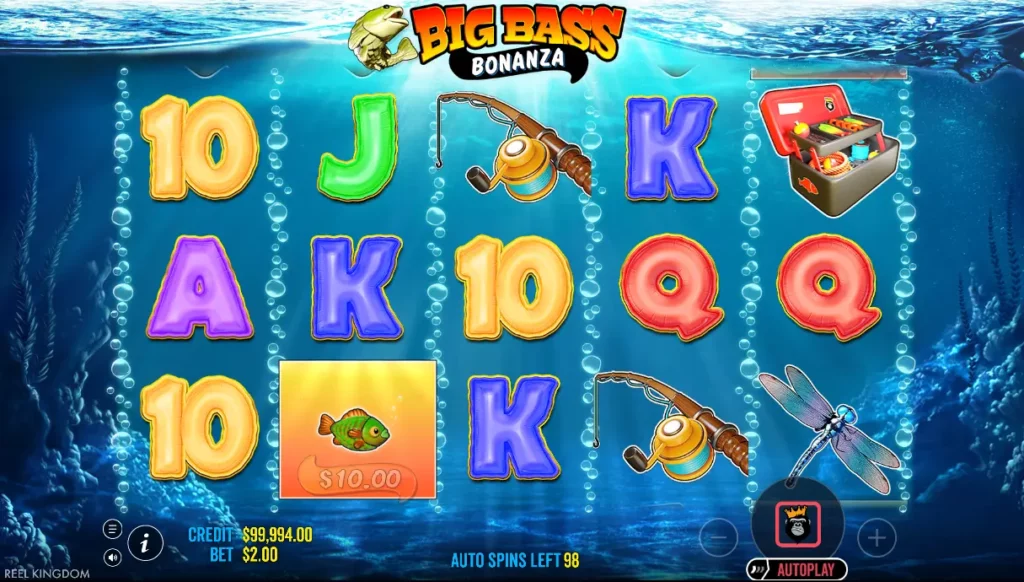 Big Bass Bonanza Interface