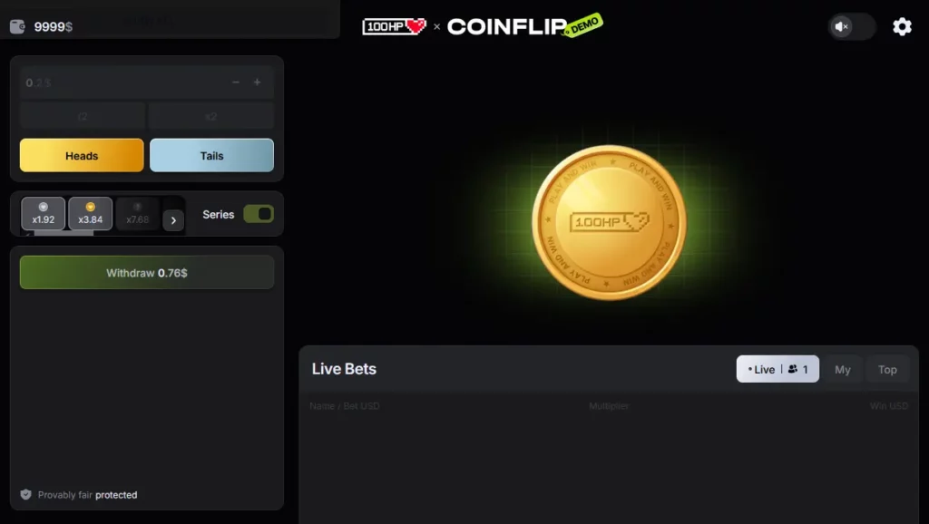 Coinflip Win