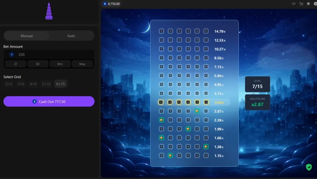 Tower Gameplay at 1xBet Tower Gameplay at 1xBet